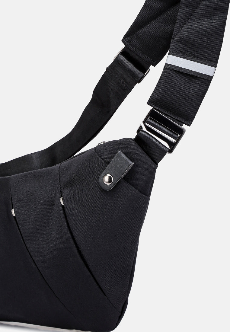 Left Shoulder Unisex Crossbody Utility Bag
