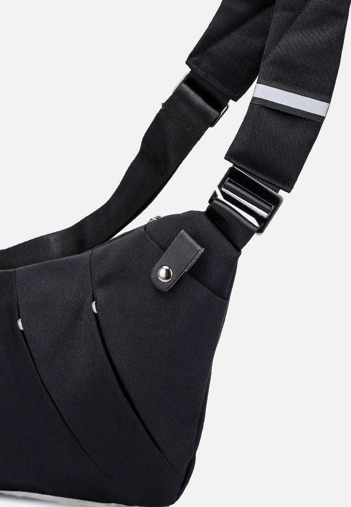 Left Shoulder Unisex Crossbody Utility Bag
