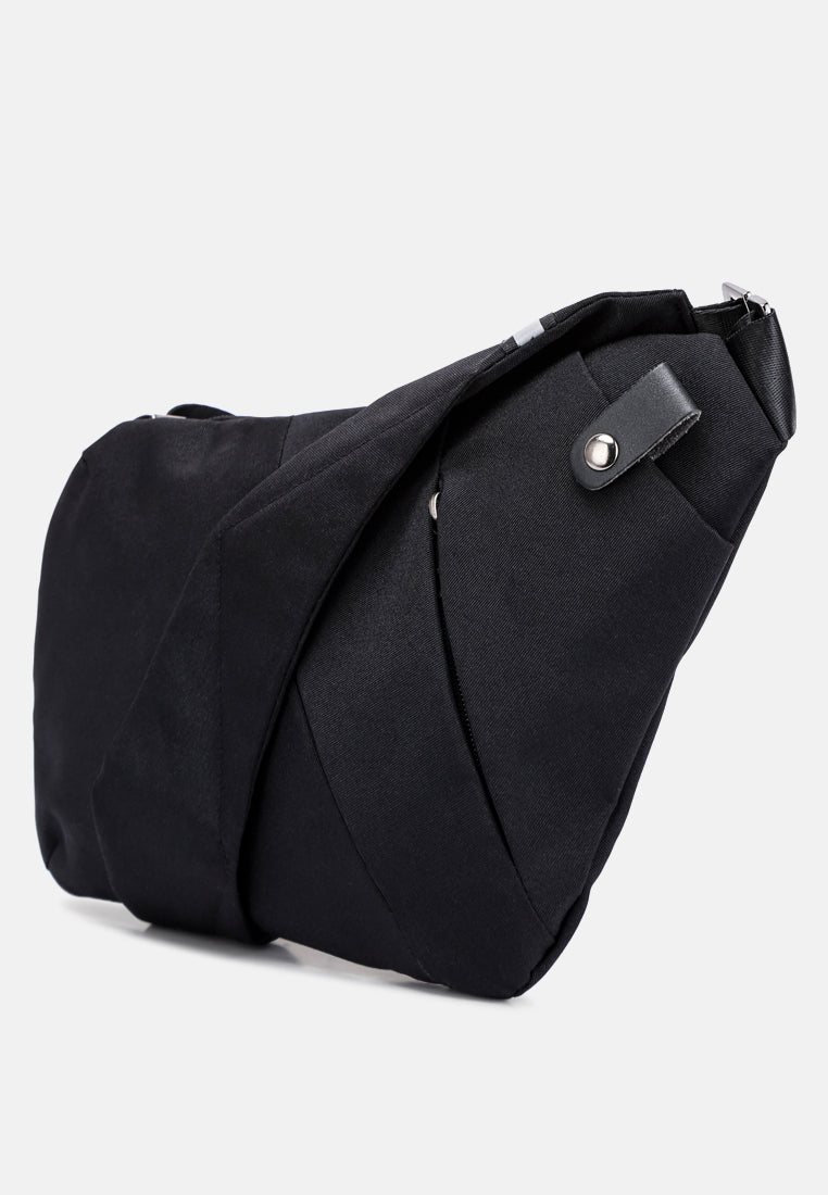 Left Shoulder Unisex Crossbody Utility Bag