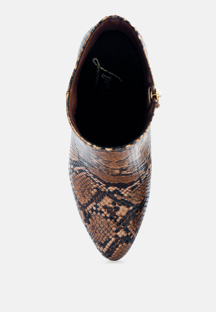 heeled ankle boots#color_tan