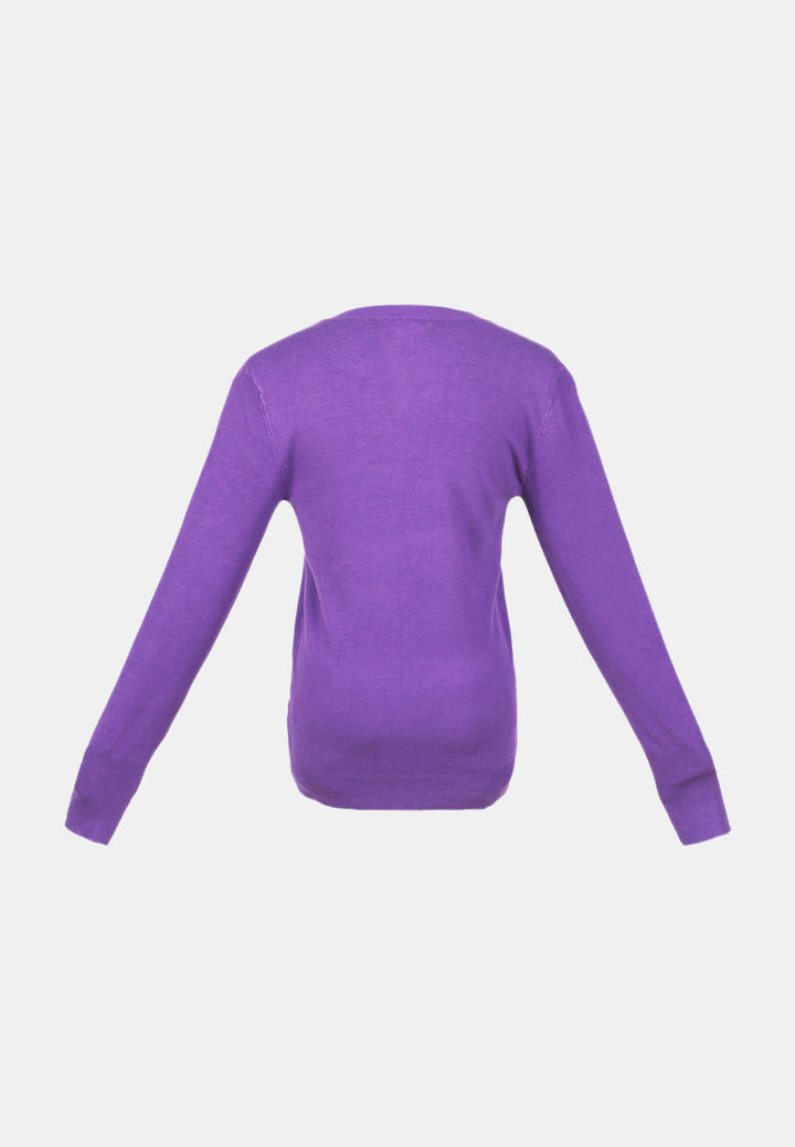 women light weight pullover sweater#color_purple