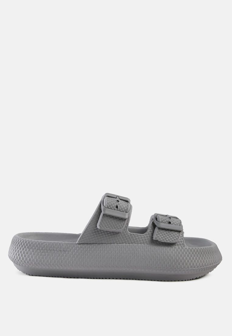 women grey loma hovercraft buckled slides#color_grey