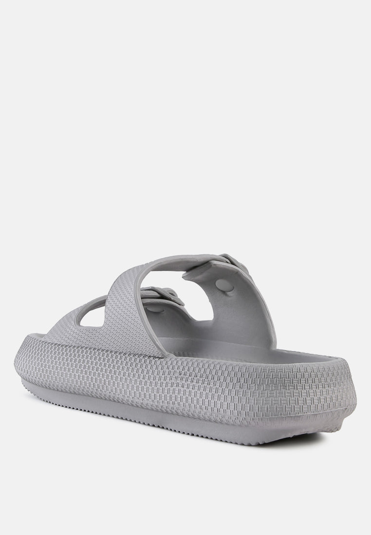 women grey loma hovercraft buckled slides#color_grey
