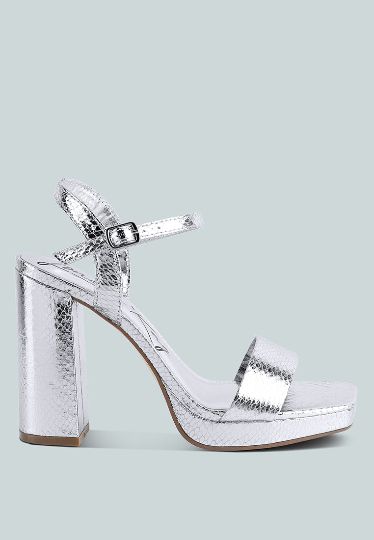 women high block heel sandal#color_silver