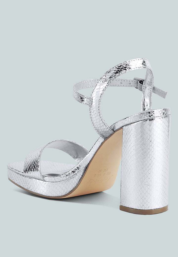 women high block heel sandal#color_silver