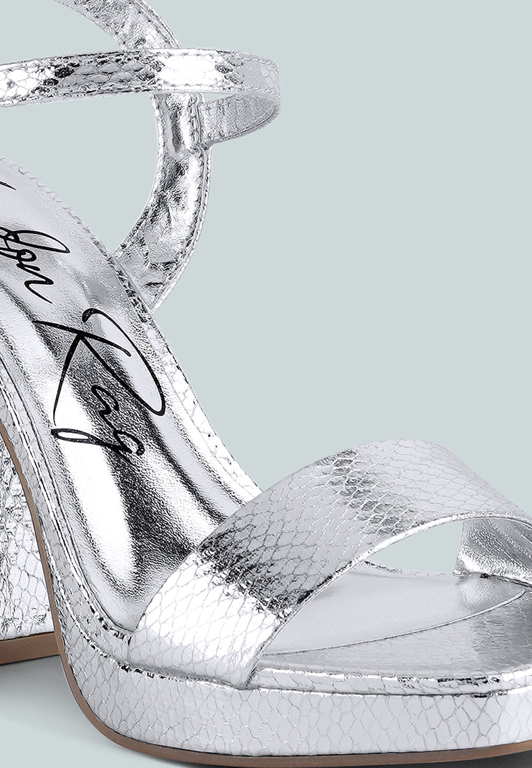 women high block heel sandal#color_silver