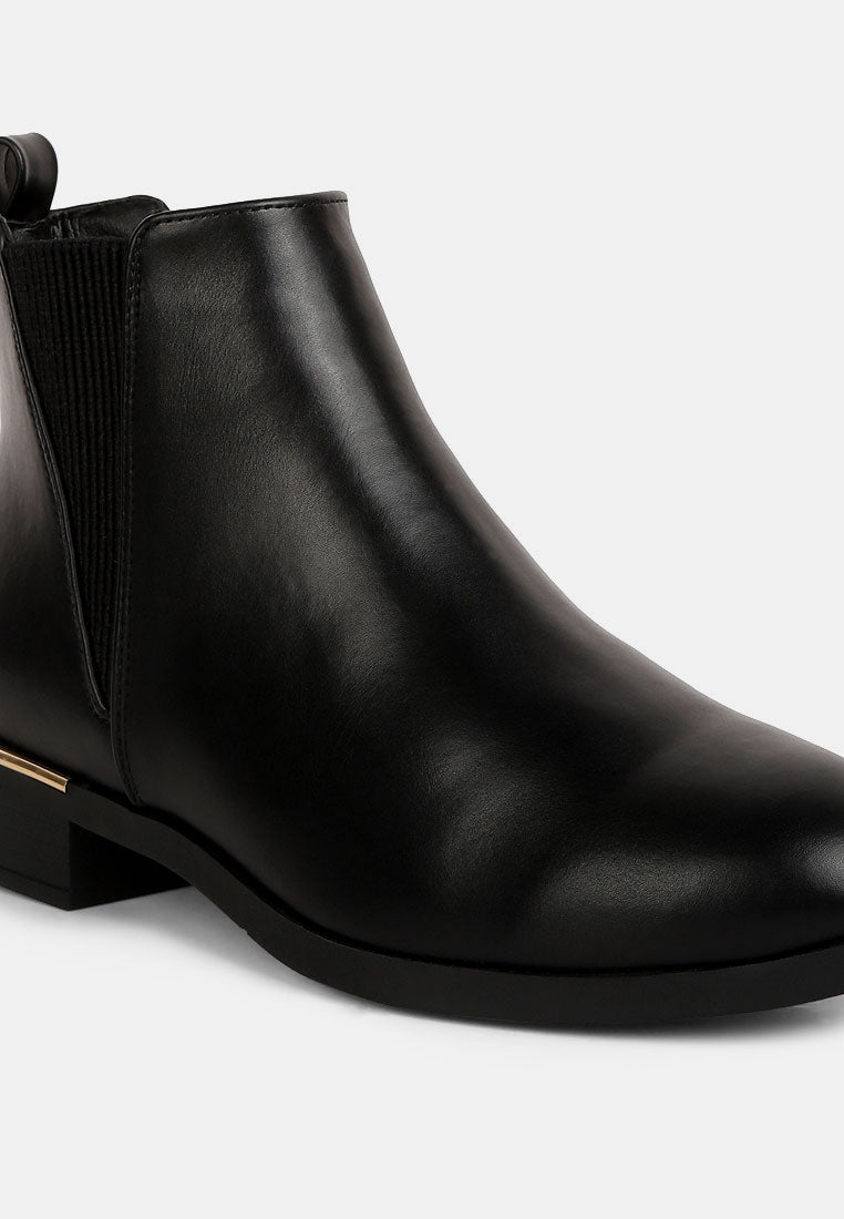 Women Chelsea Slip-On Ankle Boots