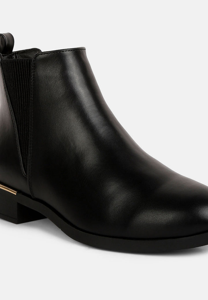 Women Chelsea Slip-On Ankle Boots