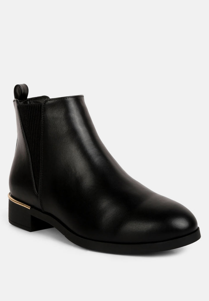 Women Chelsea Slip-On Ankle Boots