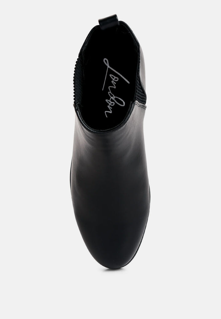 Women Chelsea Slip-On Ankle Boots