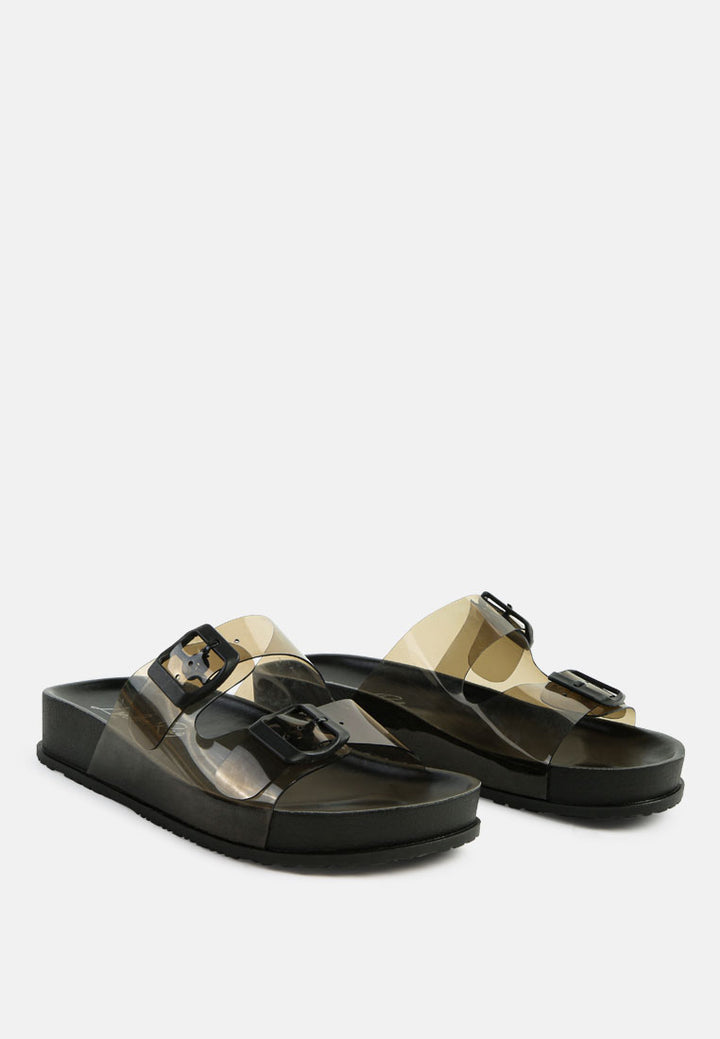minata platform buckled slide sandals#color_black
