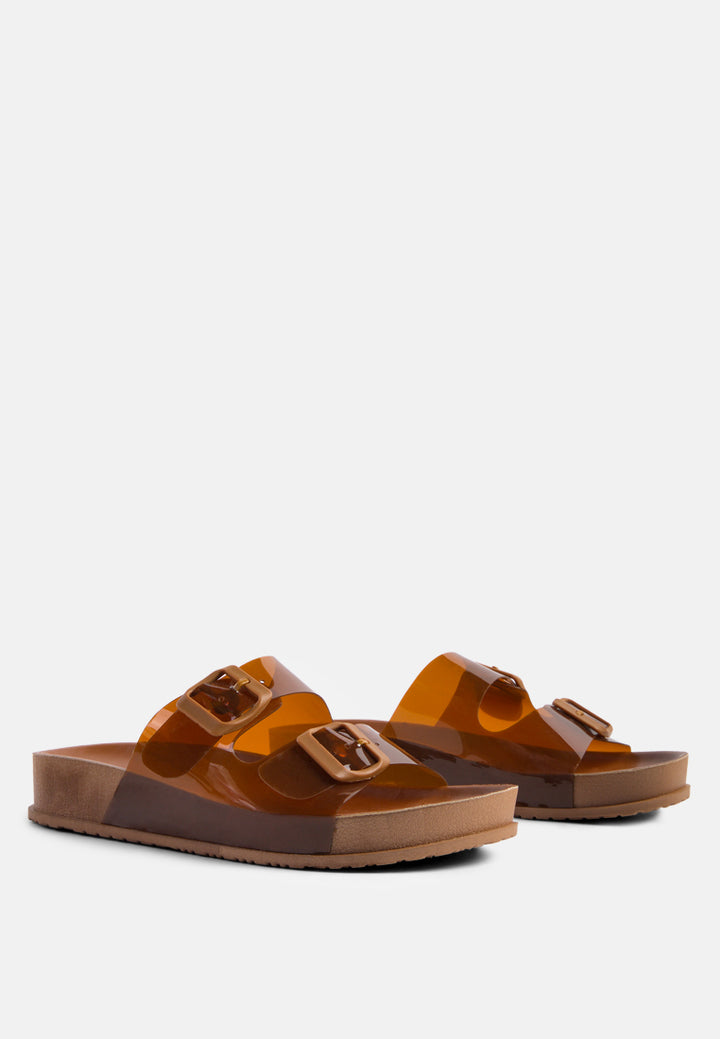 minata platform buckled slide sandals#color_mocca