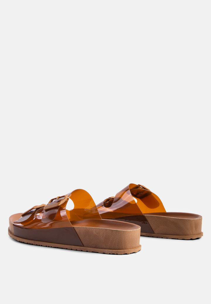 minata platform buckled slide sandals#color_mocca
