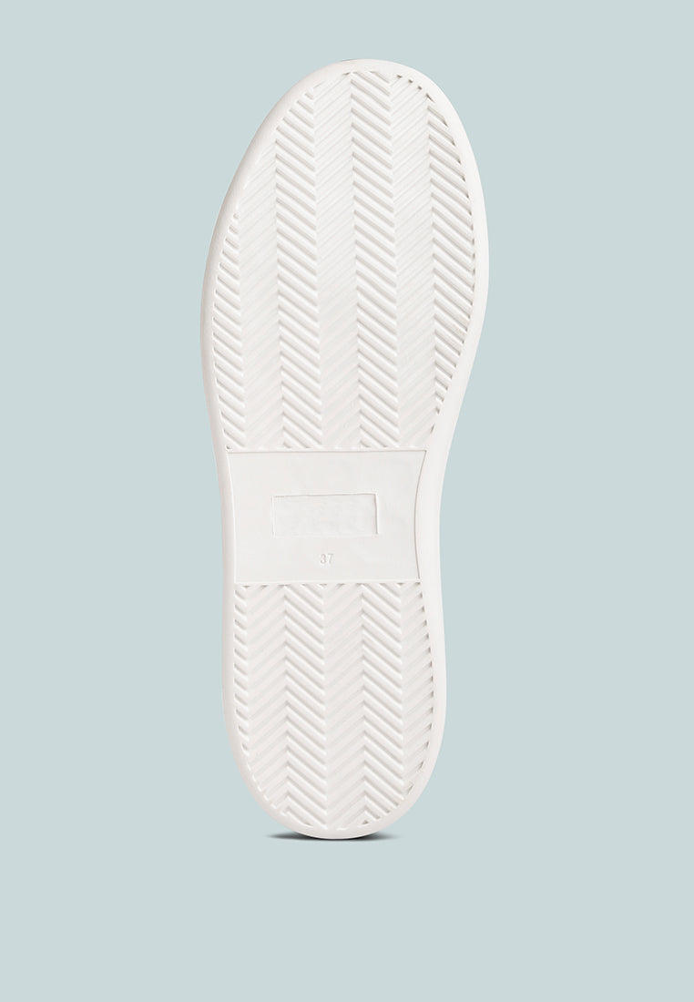 minky lace up casual sneakers#color_grey