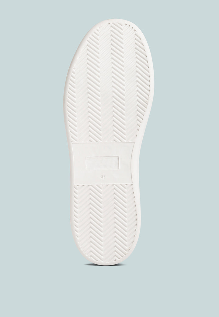 minky lace up casual sneakers#color_grey