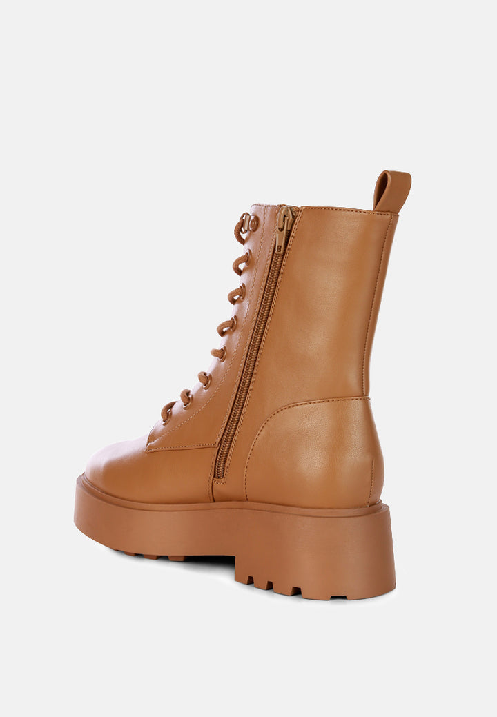 women molsh ankle biker boots#color_brown