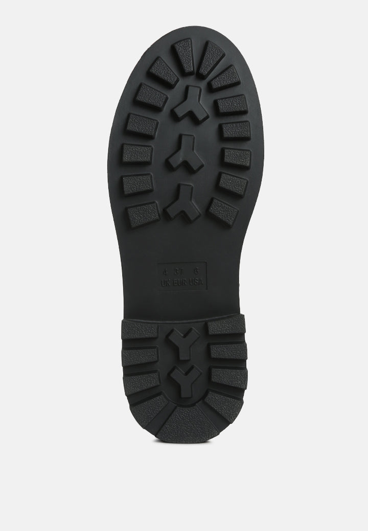 women molsh ankle biker boots#color_dark-green