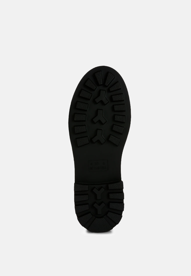 women molsh ankle biker boots#color_red