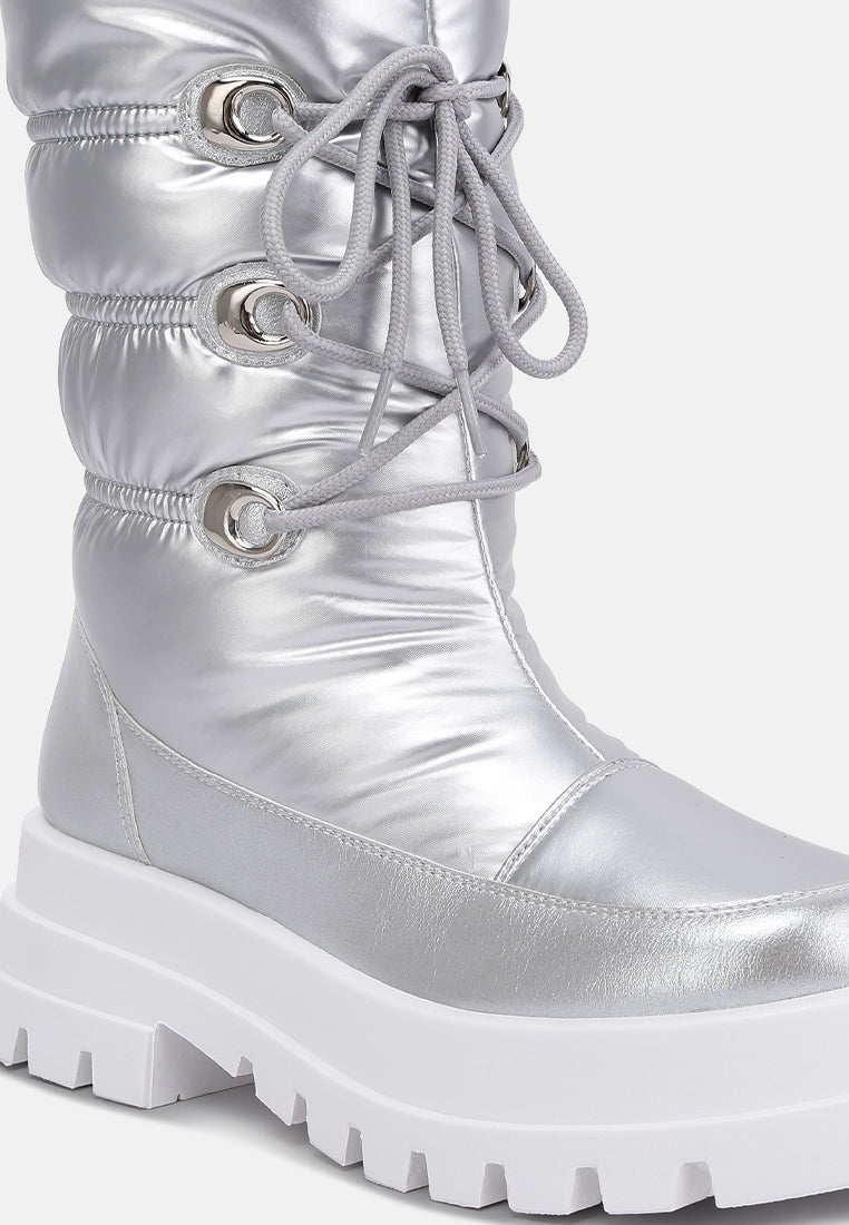 Women Party Lace Up Boots