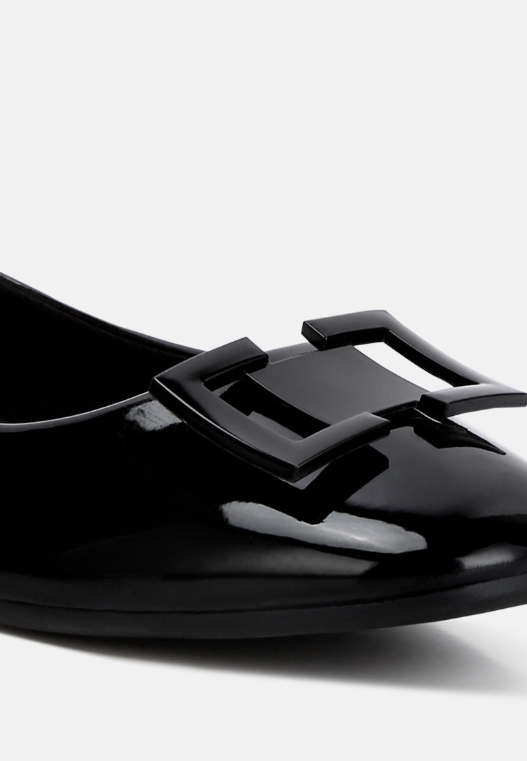 women embellished flat ballerinas#color_black