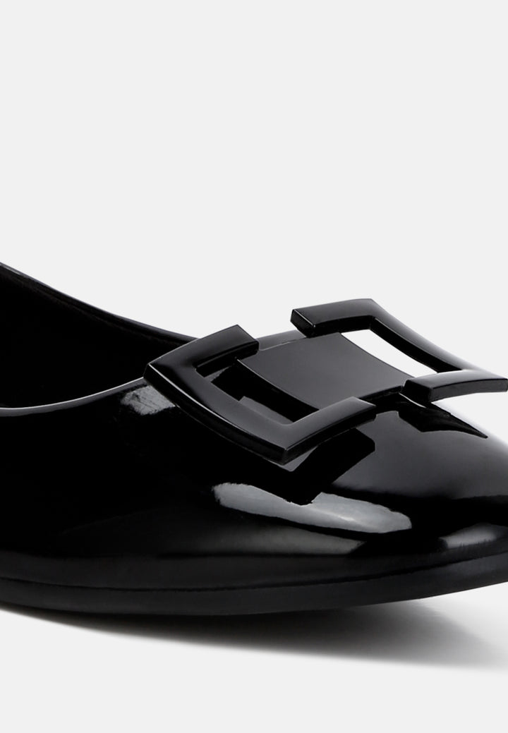 women embellished flat ballerinas#color_black