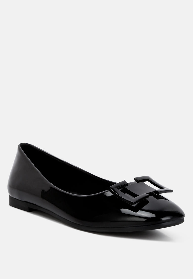 women embellished flat ballerinas#color_black