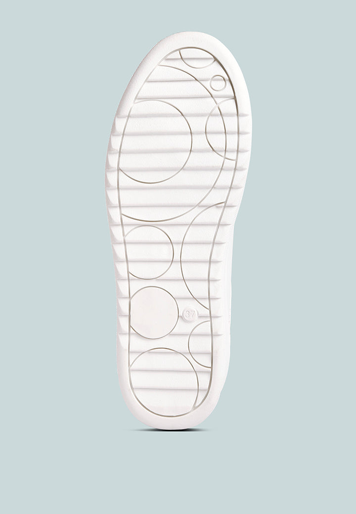 contrasting metallic sneakers#color_pink