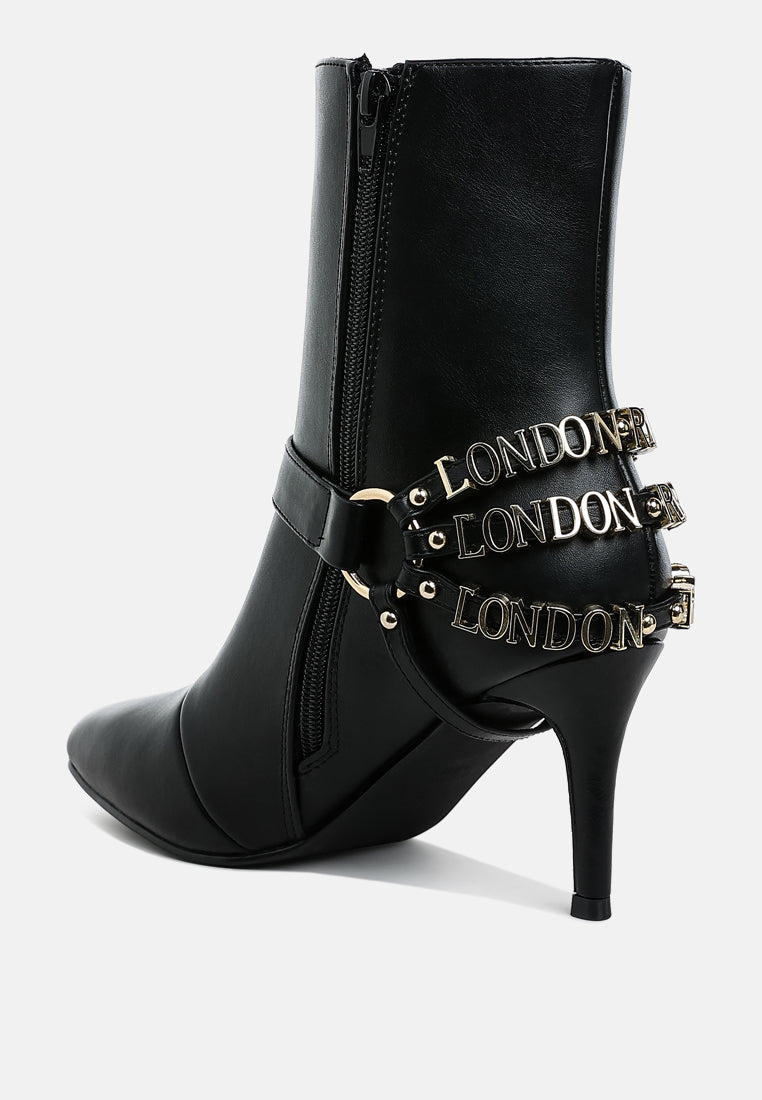 women harness detail stiletto boots#color_black