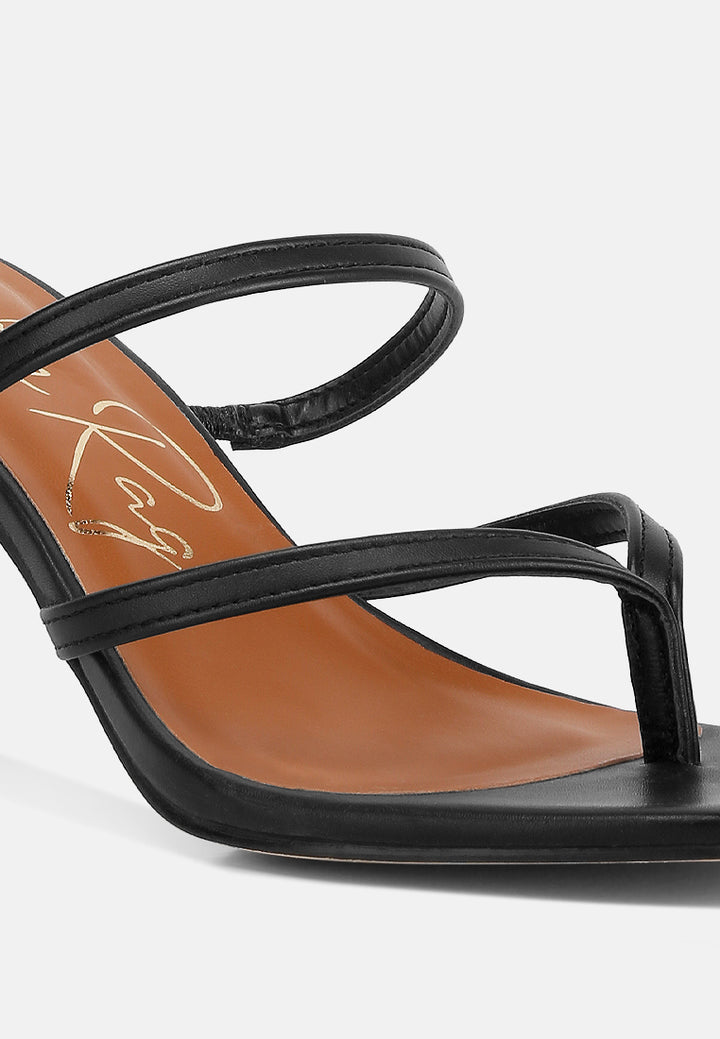 women night life high heeled casual sandals#color_black