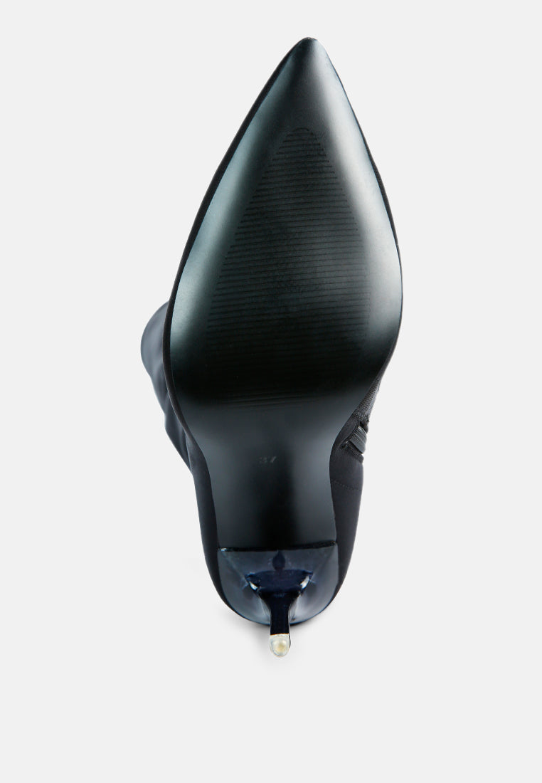 women superstretch stiletto long boot#color_black