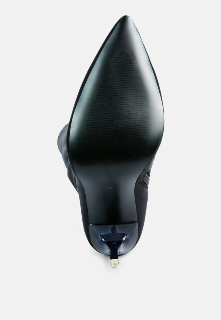 women superstretch stiletto long boot#color_black