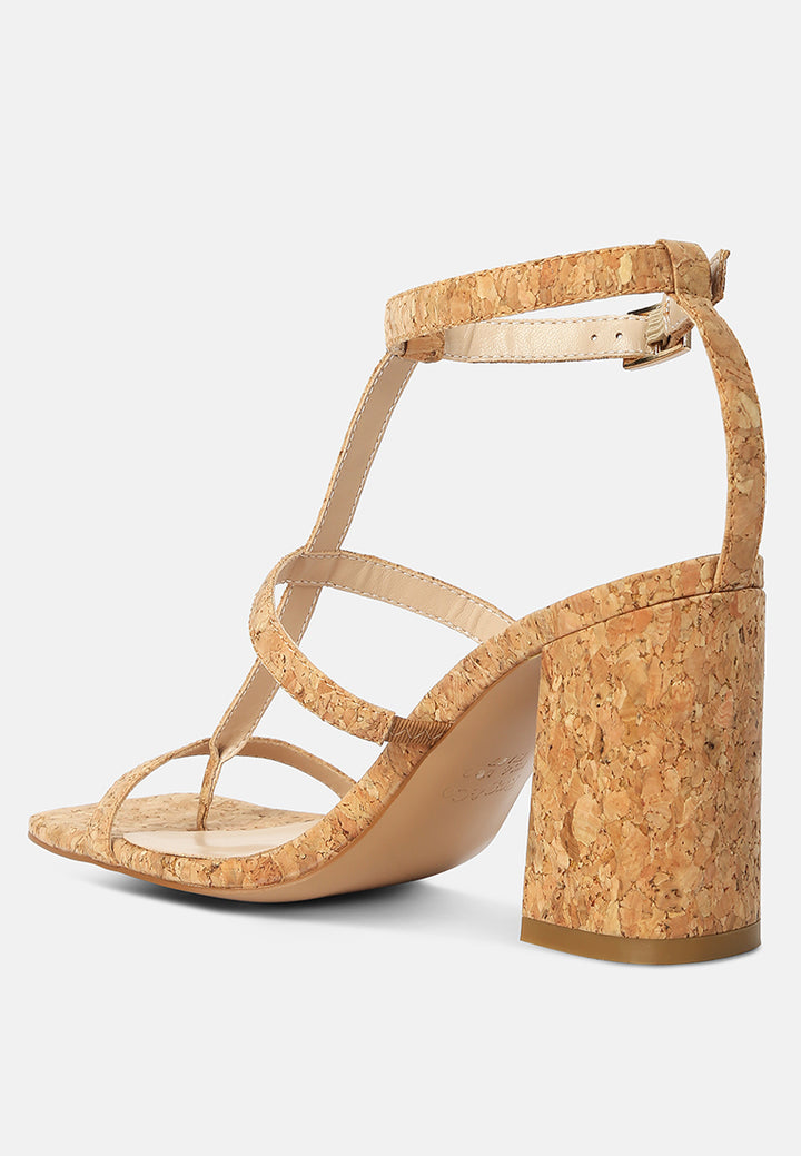 women open square toe block heel sandals#color_beige