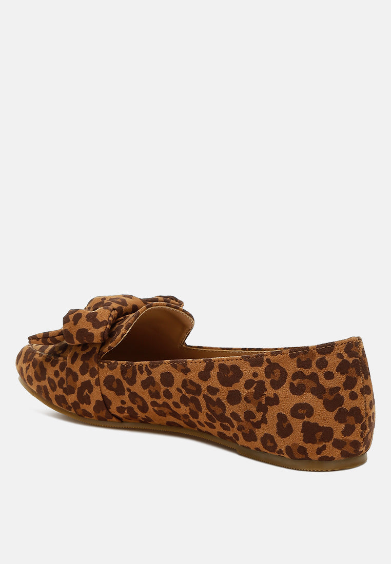 women pointed toe loafers#color_leopard