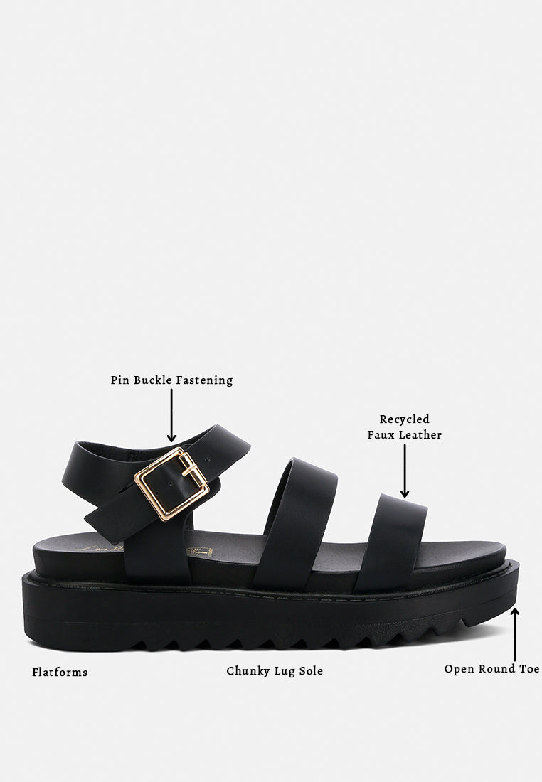 women pin buckle espadrille platforms#color_black