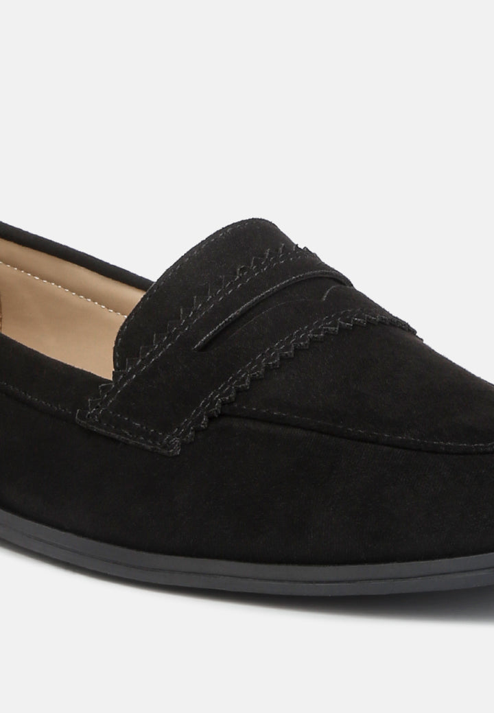 Women Seude Flat Loafers
