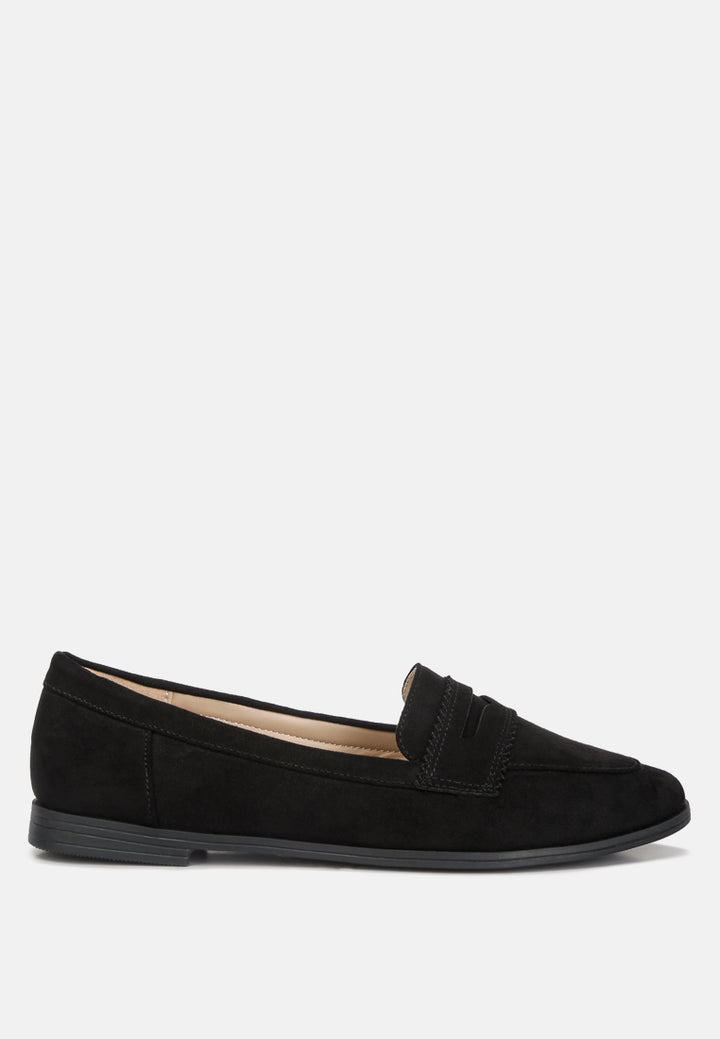 Women Seude Flat Loafers