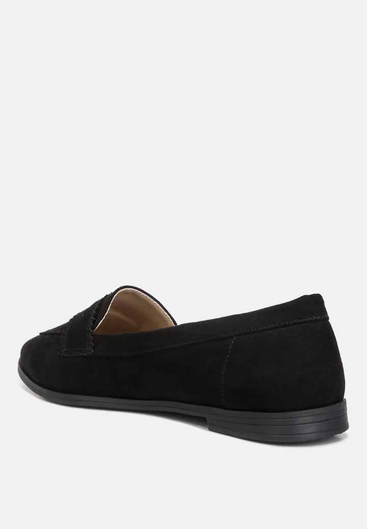 Women Seude Flat Loafers
