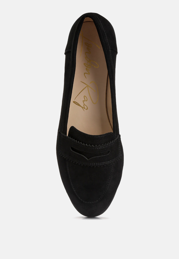Women Seude Flat Loafers
