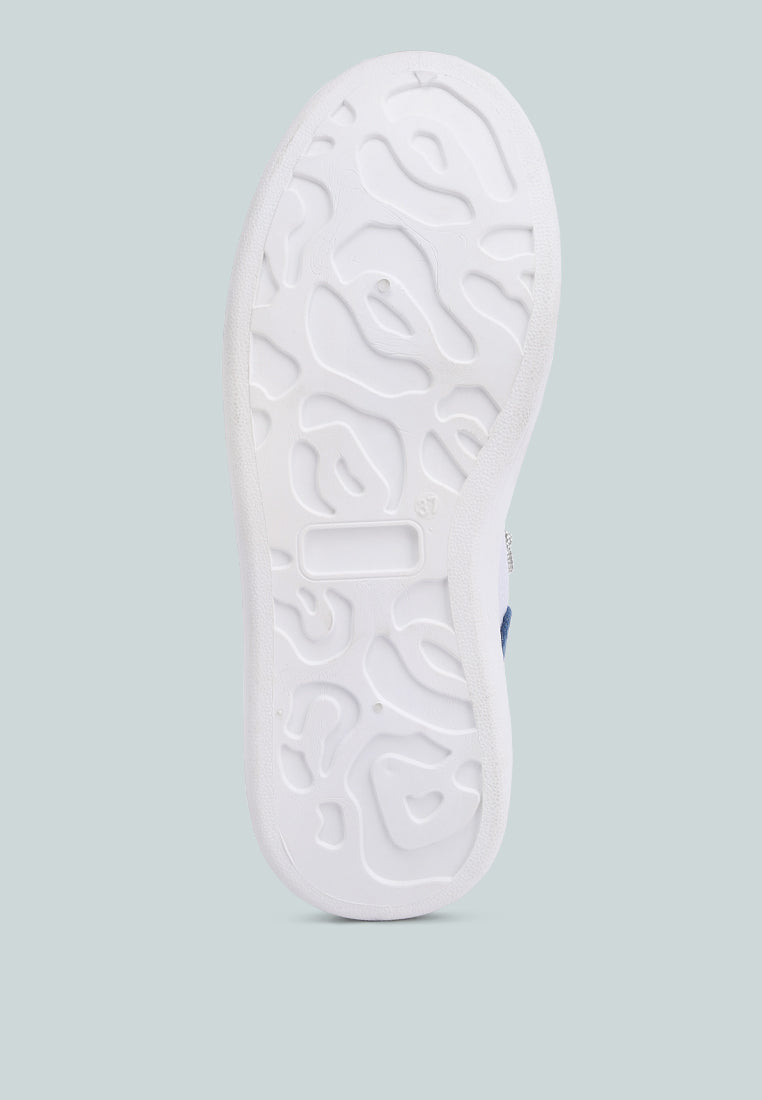 women rhinestones lace up sneakers#color_white