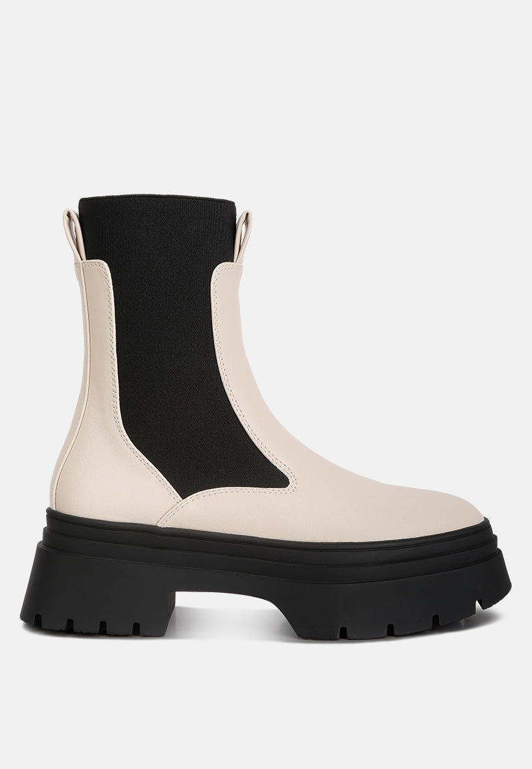 women high top chunky chelsea boots#color_beige