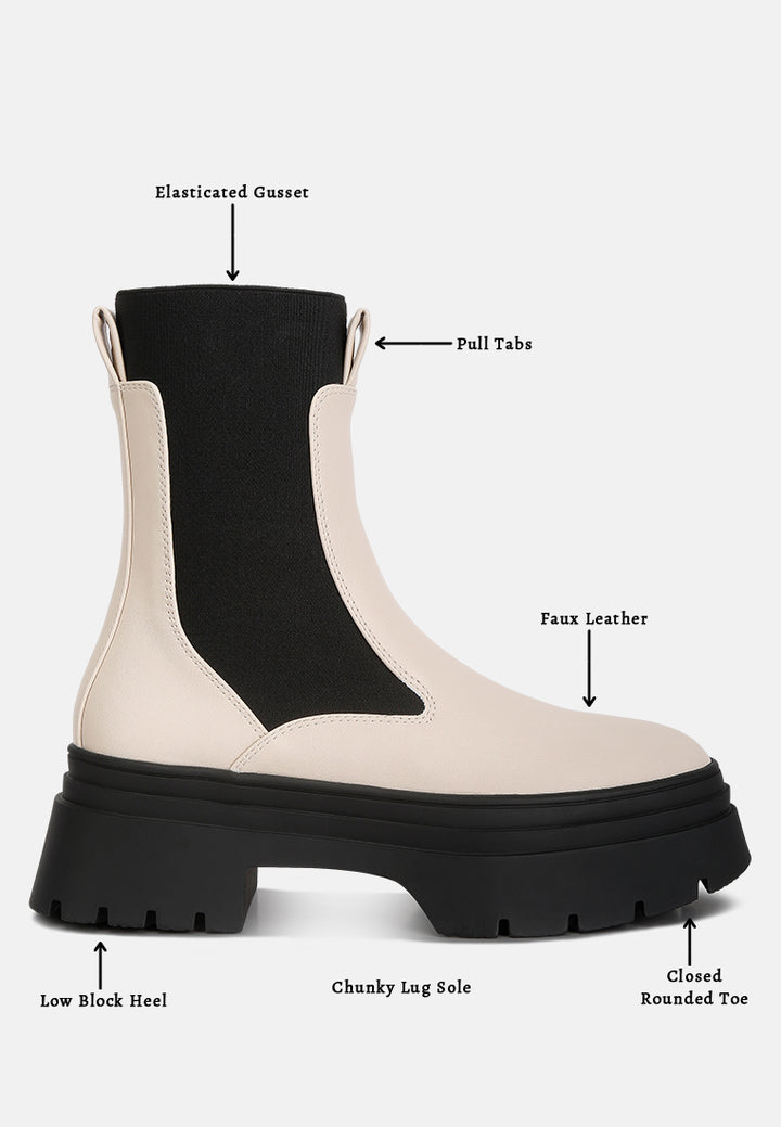 women high top chunky chelsea boots#color_beige