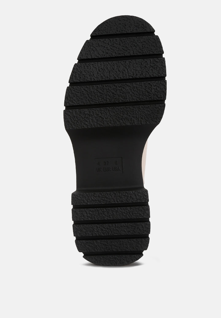 women high top chunky chelsea boots#color_beige