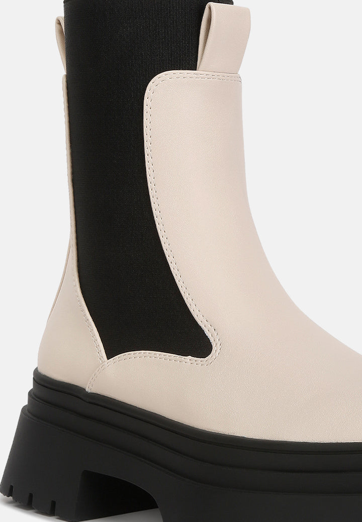 women high top chunky chelsea boots#color_beige