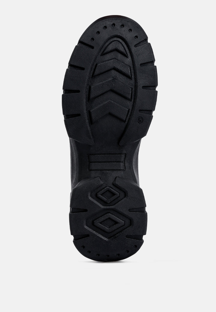 roxane chunky lace up boots#color_black