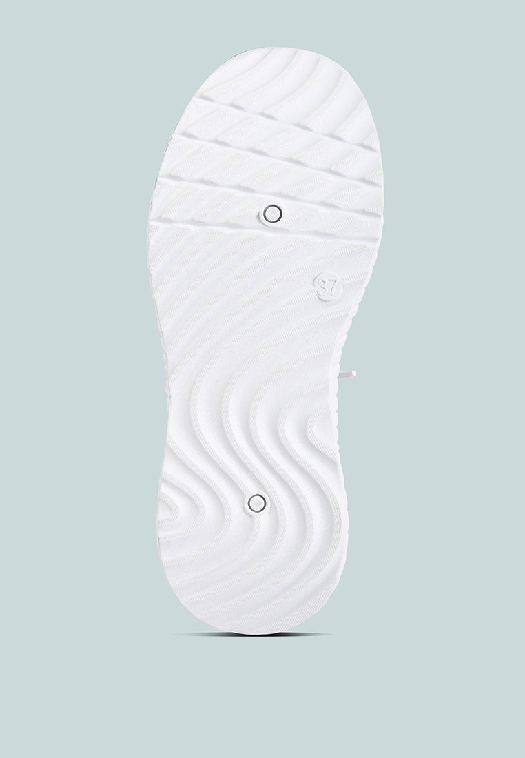 knitted chunky sneakers#color_purple