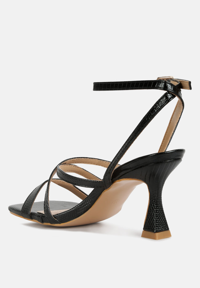 women spool heel sandals#color_black