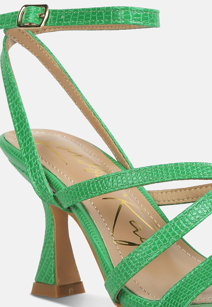 women spool heel sandals#color_green
