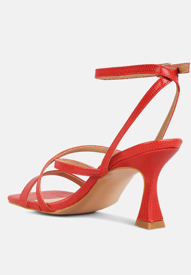 women spool heel sandals#color_red