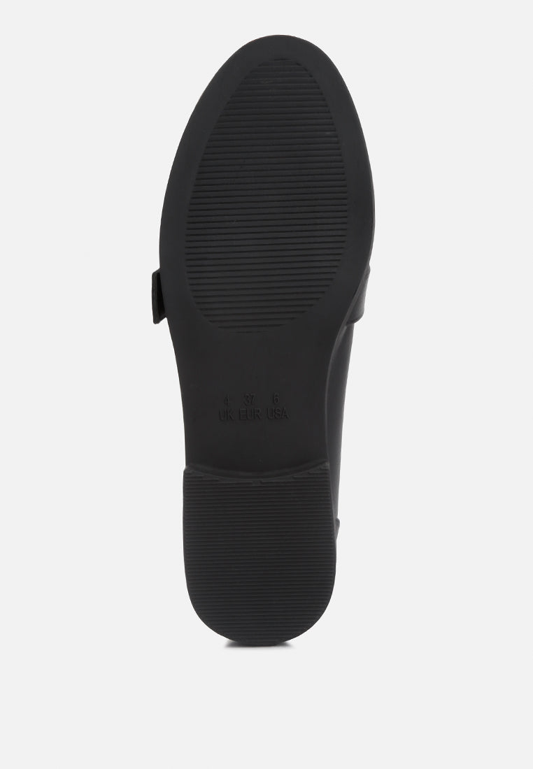 women semi casual loafers#color_black