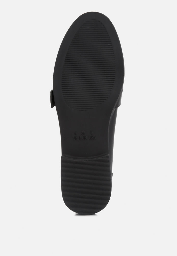 women semi casual loafers#color_black